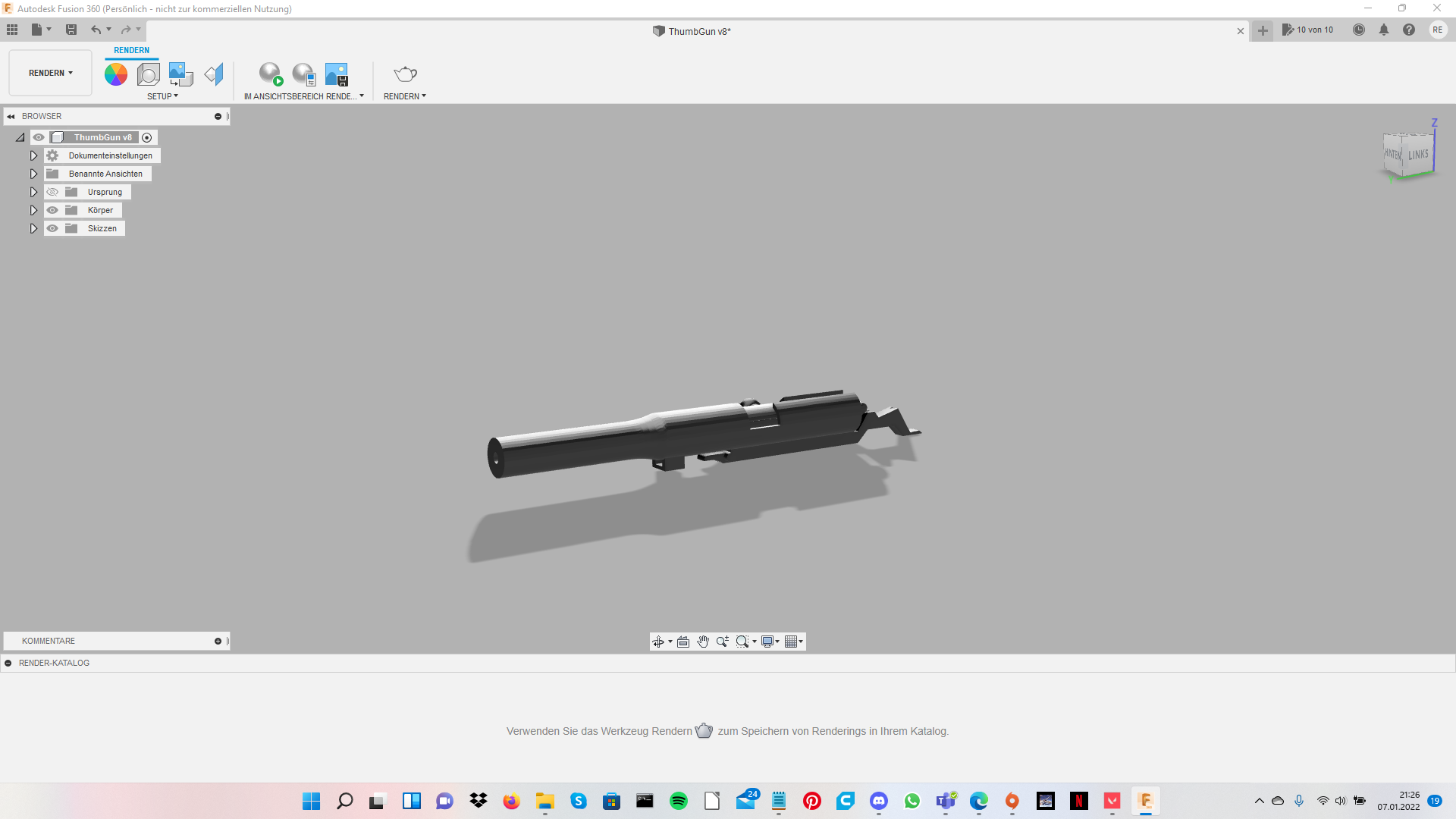 3D file ThumbGun・3D printable model to download・Cults