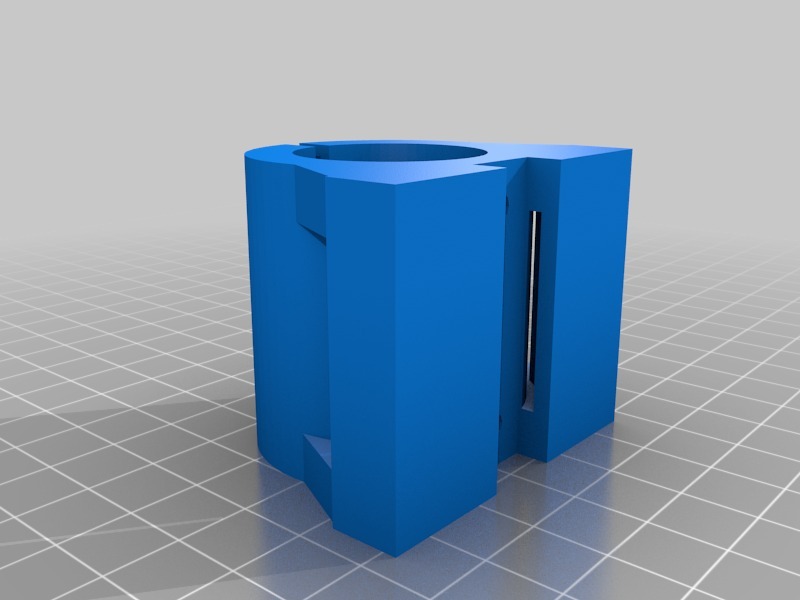 Free 3D file XCarve spindle dust collector mount・3D print object to