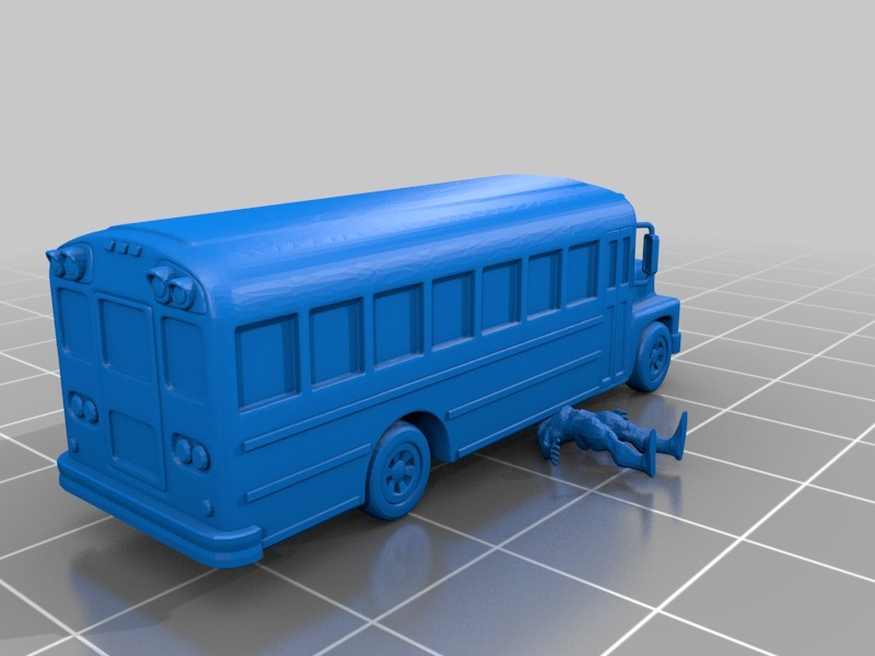 Free STL file under the bus・3D printer design to download・Cults