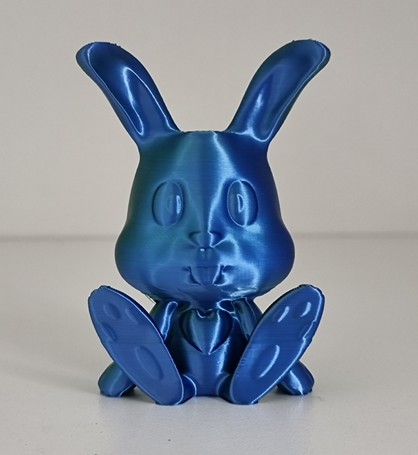 Free STL file Cute Bunny With A Heart(Support free)・Template to ...