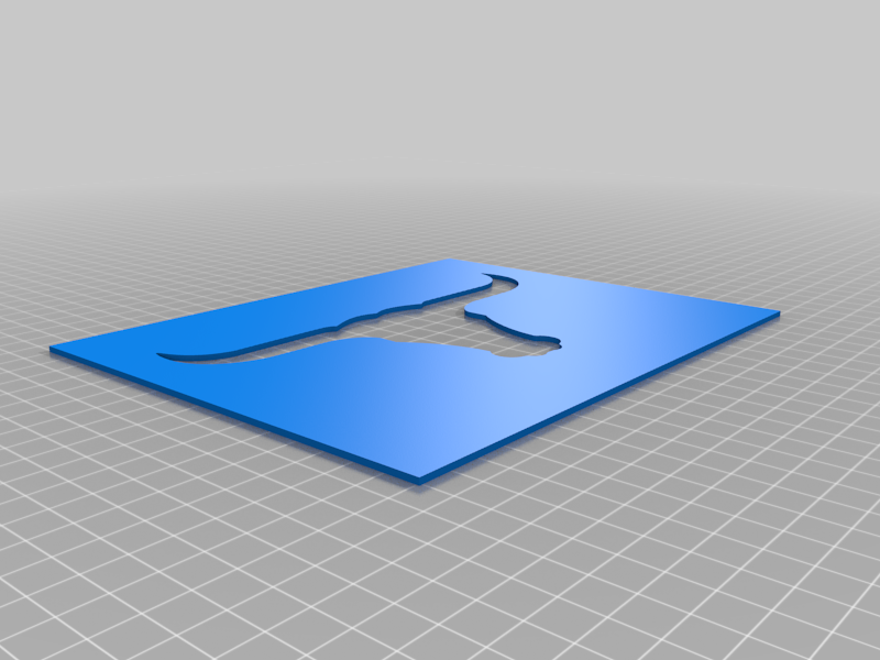 Free STL file Longhorn Stencil・3D printing model to download・Cults