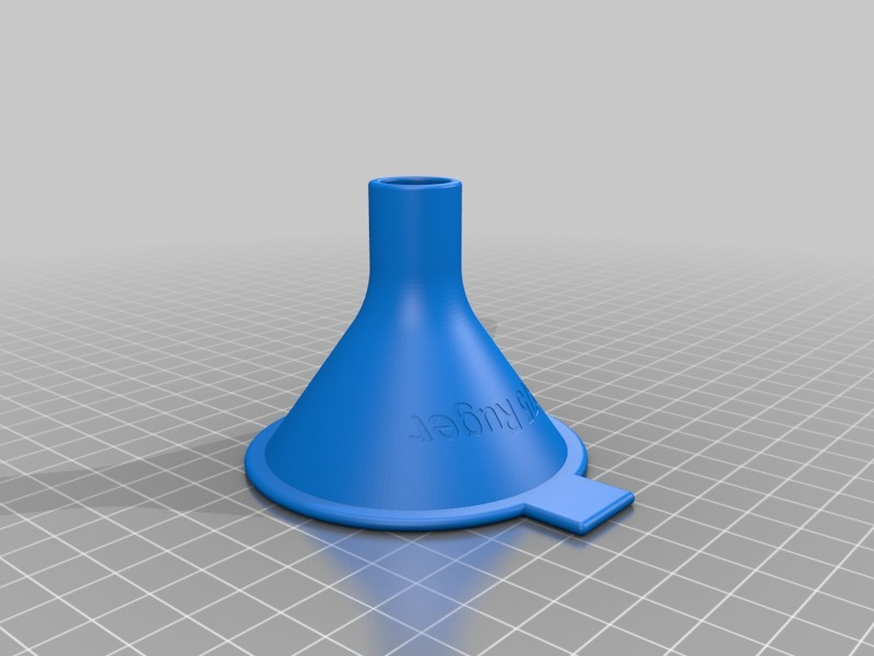 Free STL file 375 Ruger Powder Funnel・3D printing model to download・Cults