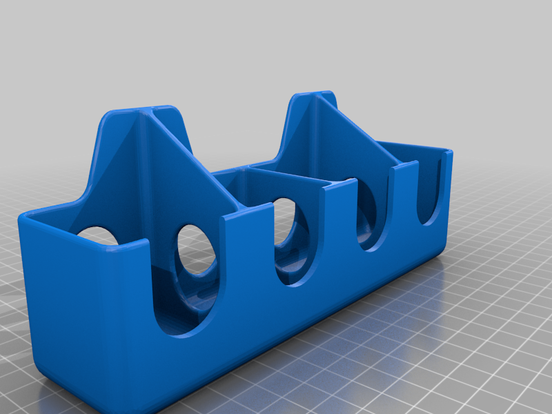 Free 3D file 4 and 6 pc Spice Rack (40-42mm Square or Round Bottles) 🟪 ...