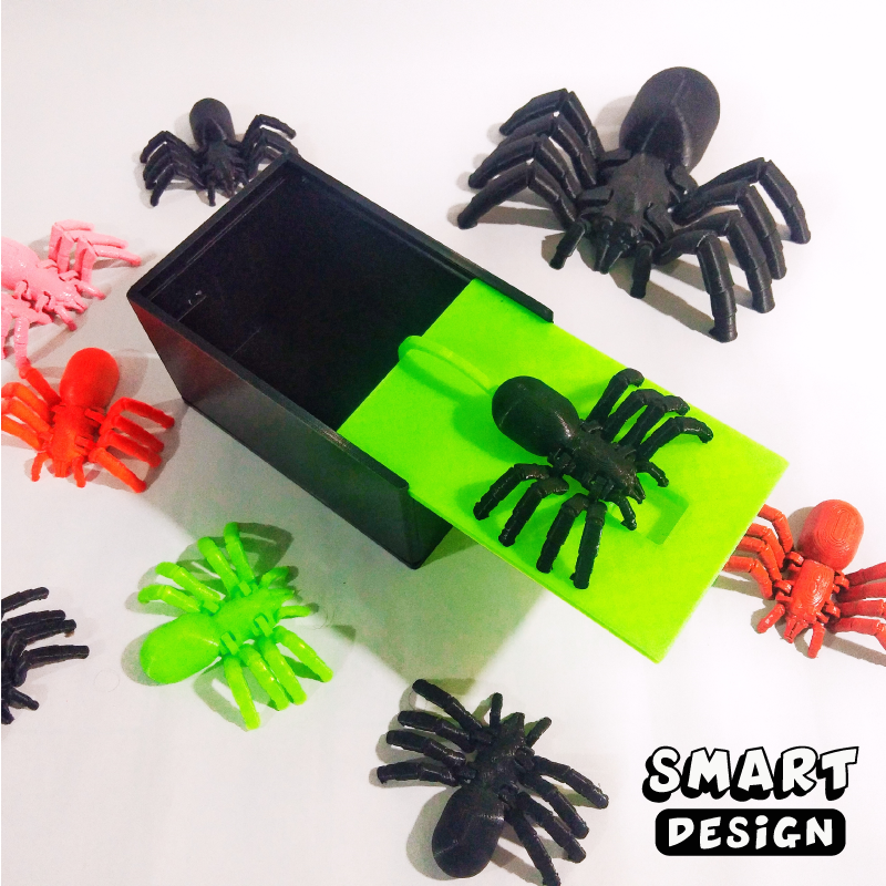 STL file 𝐒𝐏𝐈𝐃𝐄𝐑 𝐏𝐑𝐀𝐍𝐊 𝐁𝐎𝐗 Version 1 🕷️・3D printer model to download・Cults
