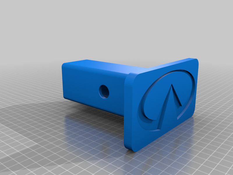 Free STL file Hitch Receiver Cover Infiniti・3D print object to