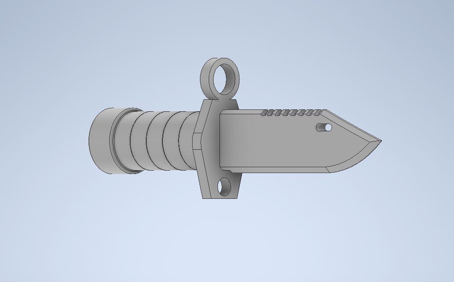 Free STL file Random - Bayonet・3D print model to download・Cults