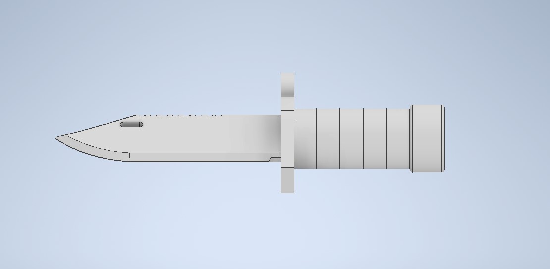 Free STL file Random - Bayonet・3D print model to download・Cults