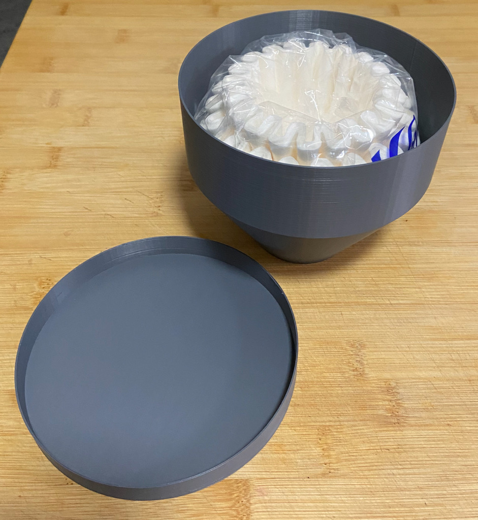 Free 3D file Kalita Wave 185 Filter Container / Box・3D print model to download・Cults