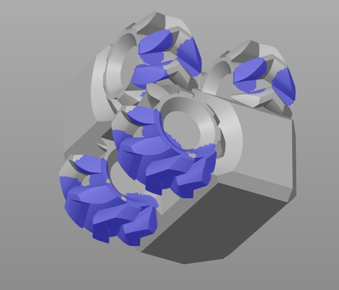 STL file Infinity Cube with Gear Hinges ♾️・Template to download and 3D ...