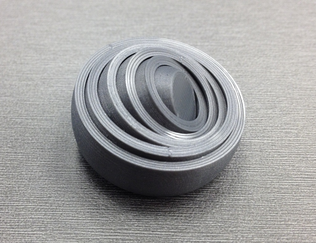 Free 3D file Interlocked rings toy・3D printable design to download・Cults