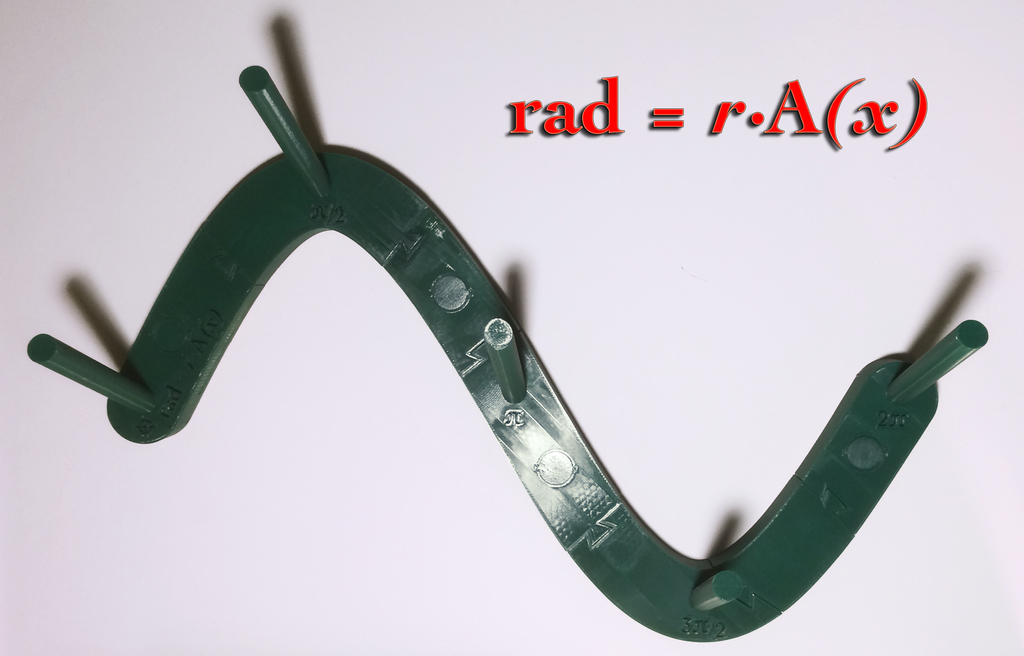 Free 3D file rad = rA(x), the trigonometric multipurpose wall rack!・3D ...