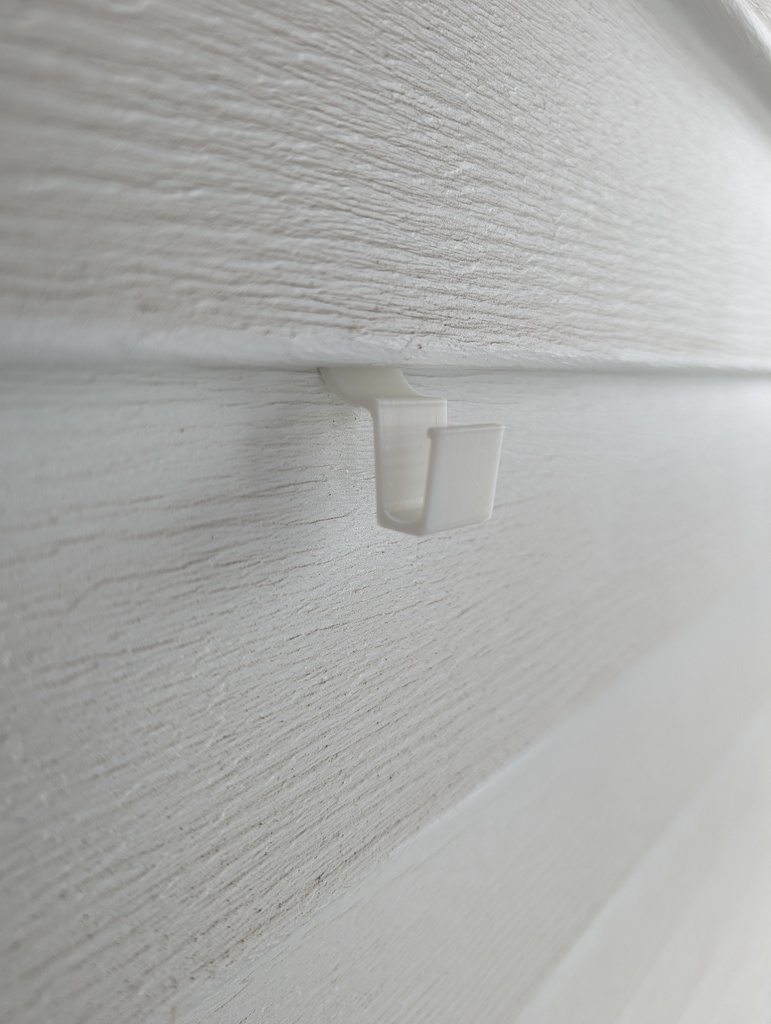 Free 3D file Vinyl siding light clip 🎄・3D printing template to download