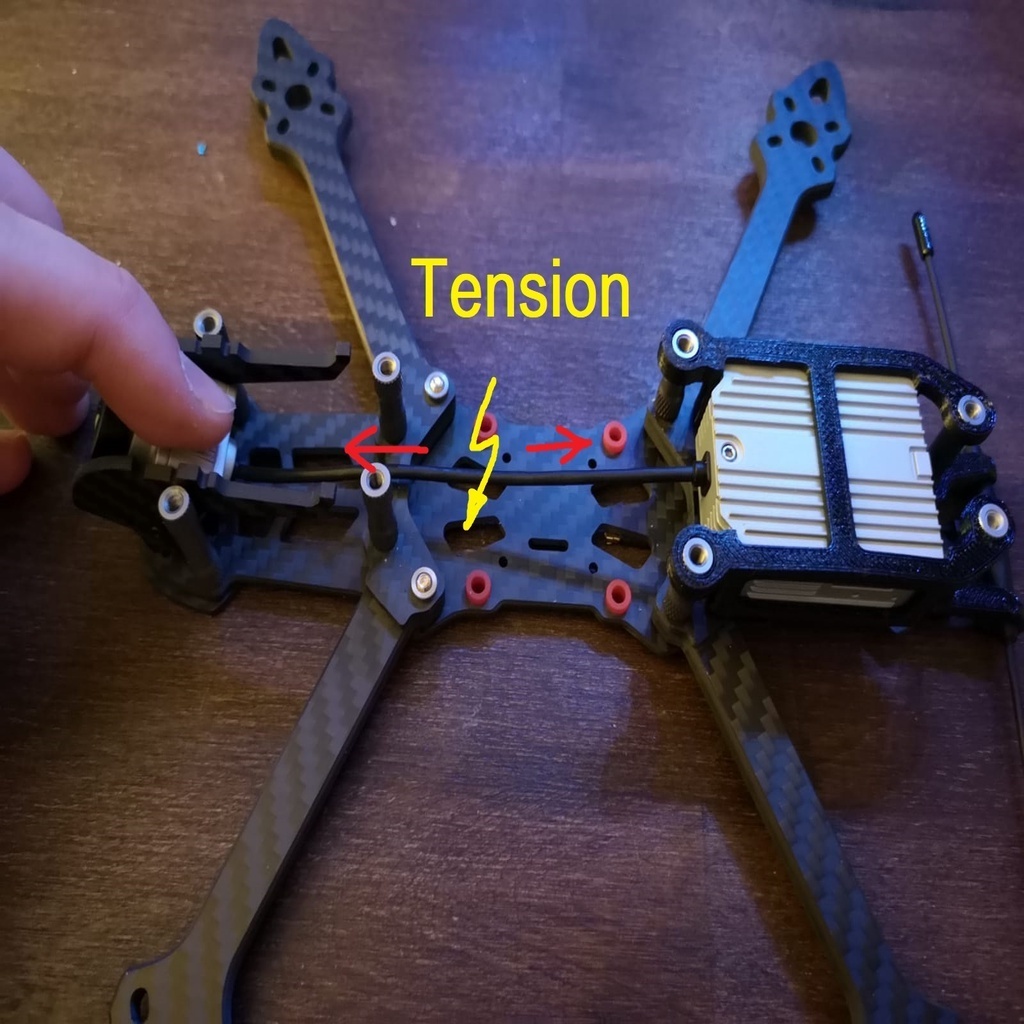 Free STL file GEPRC Mark4 HD5 modded DJI Airunit-Mount・3D printable ...