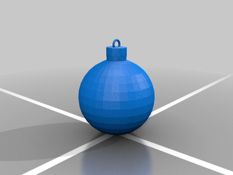 Christmas ball - christmas ornament 3D model