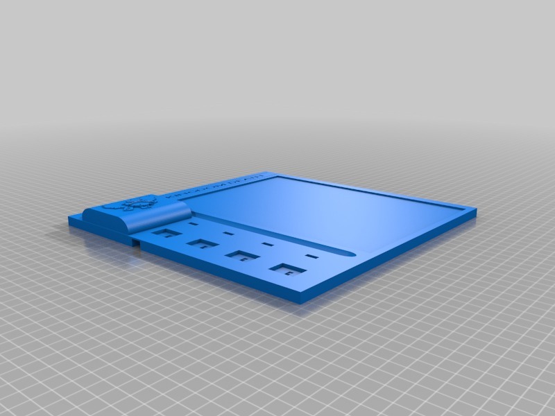 Free 3D file Kingdom Death Monster Survivor Board with LED・3D print ...