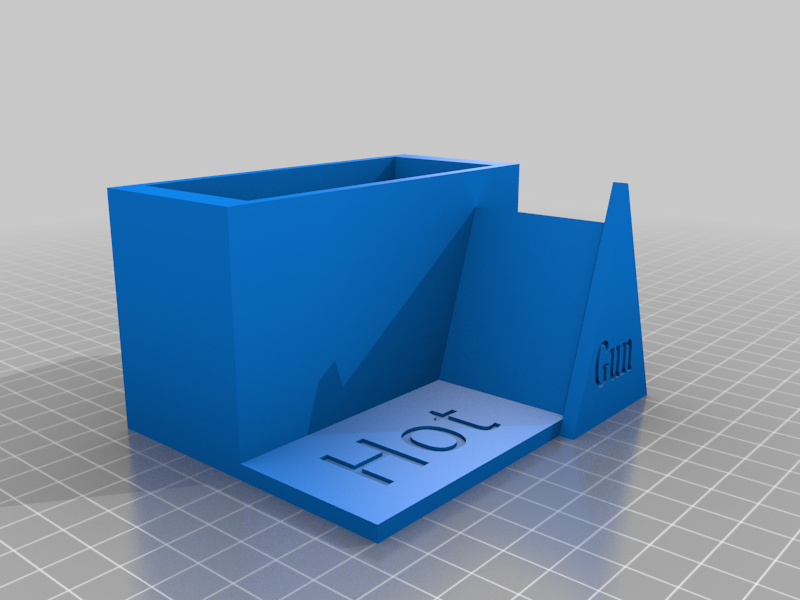 Free 3D file hot glue gun holder 🥵・3D printing template to download・Cults