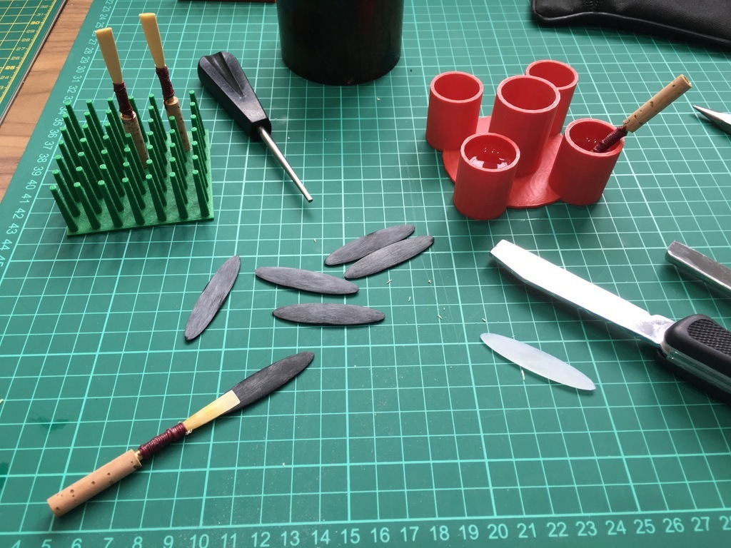 Free 3D file Oboe reed drying rack 🎵・3D printer model to download・Cults