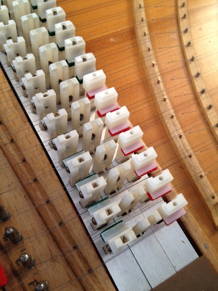 Free 3D file Replacement jacks for a 1970 Goble harpsichord・3D printing
