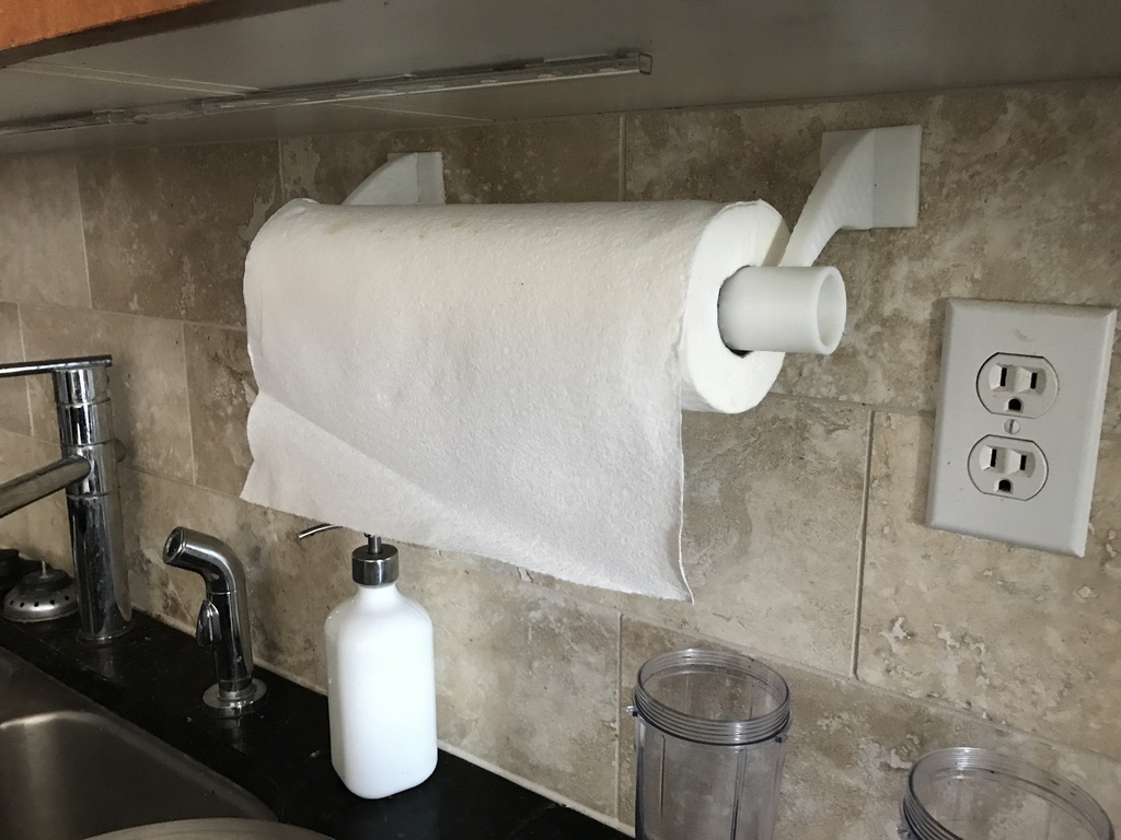Free 3D file Paper Towel Holder・3D printer design to download・Cults