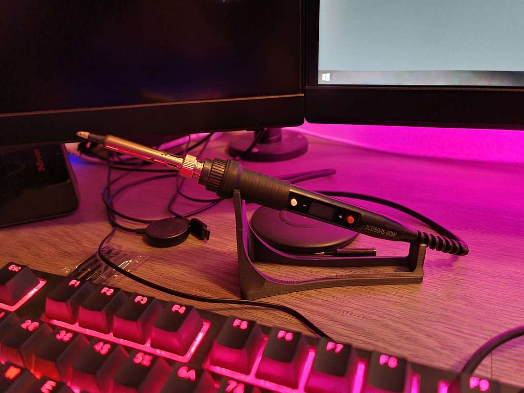 Free STL file Soldering Iron Holder/Stand 🧞‍♂️・Template to download and ...