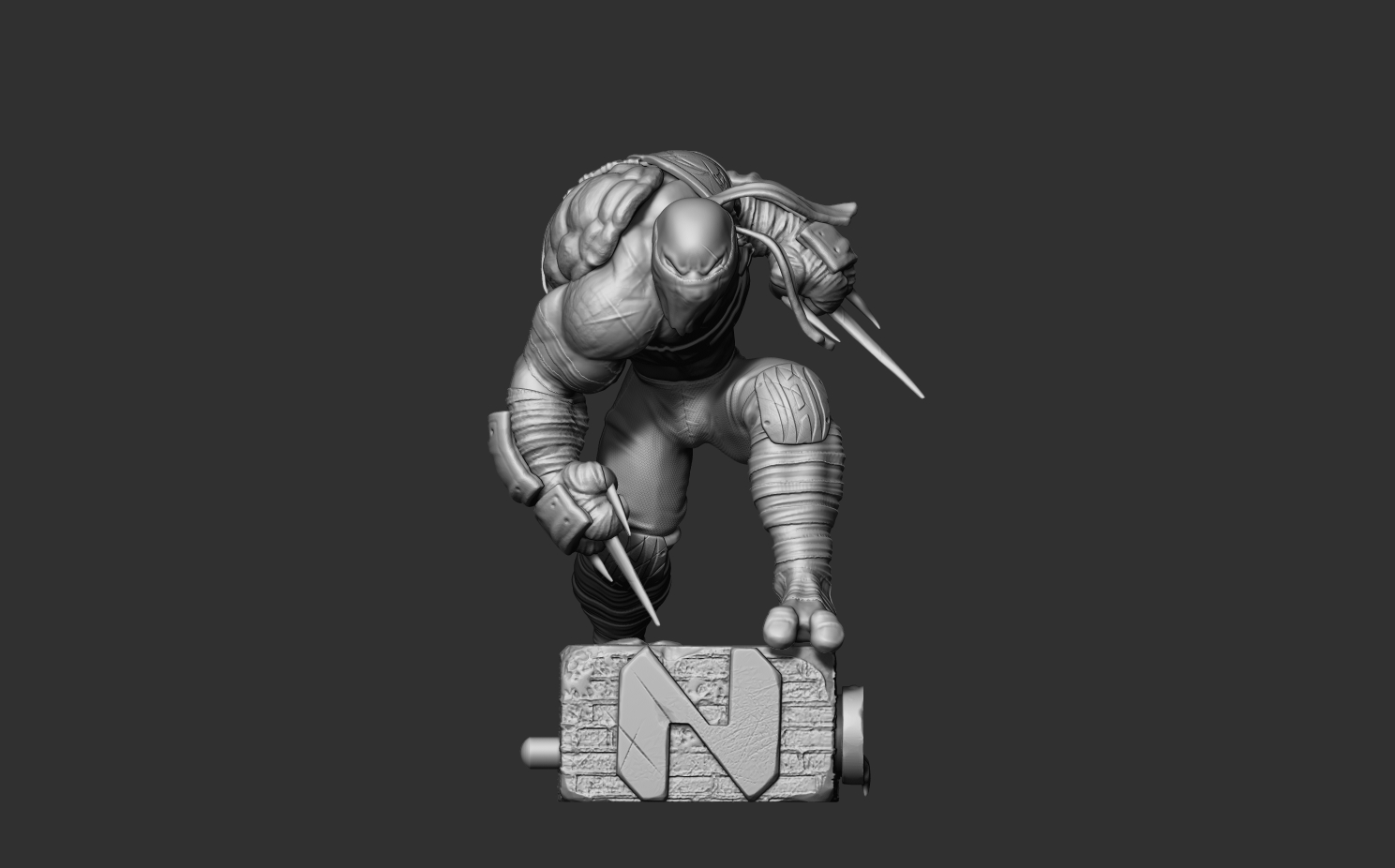 OBJ file Raphael TMNT 🥷・3D print design to download・Cults