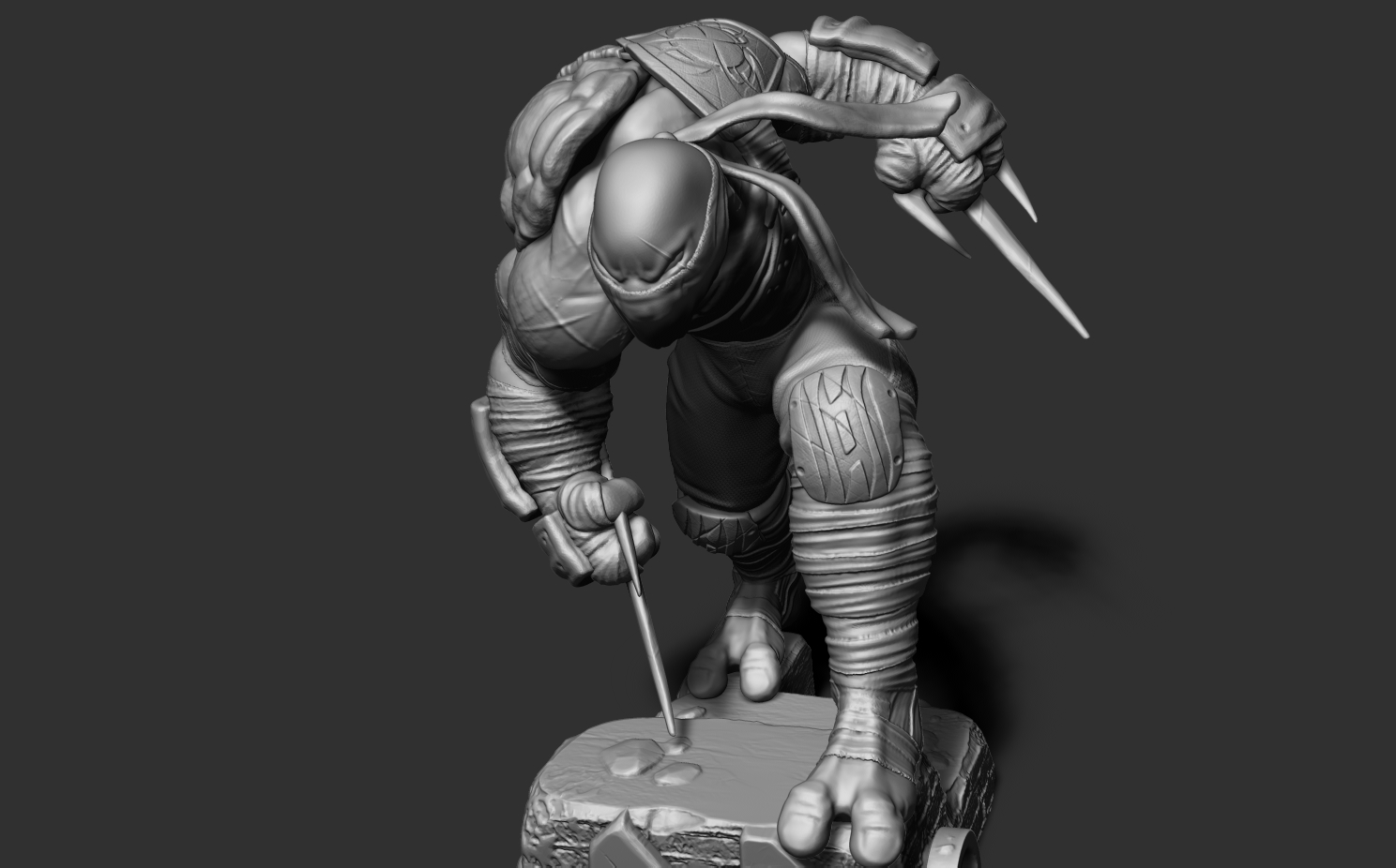 OBJ file Raphael TMNT 🥷・3D print design to download・Cults