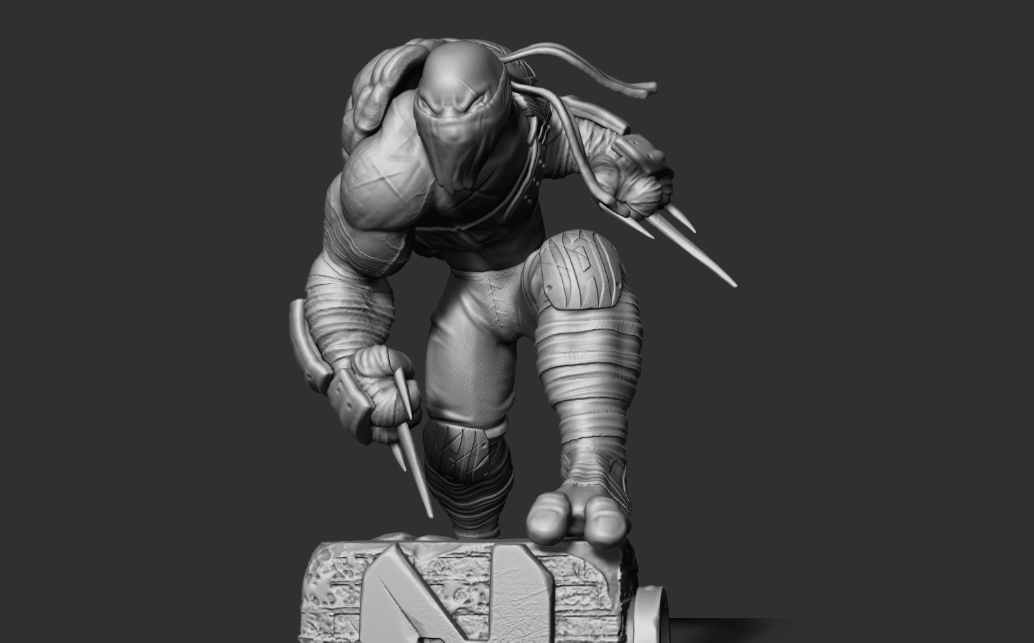 OBJ file Raphael TMNT 🥷・3D print design to download・Cults