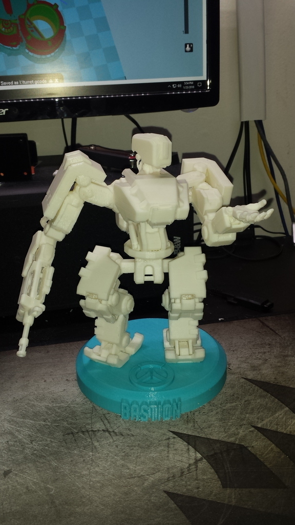 Free 3D file Bastion - Overwatch 🧸・3D print design to download・Cults