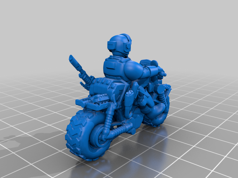 Free 3D file Rough Rider With Wargear ⚔・3D print model to download・Cults