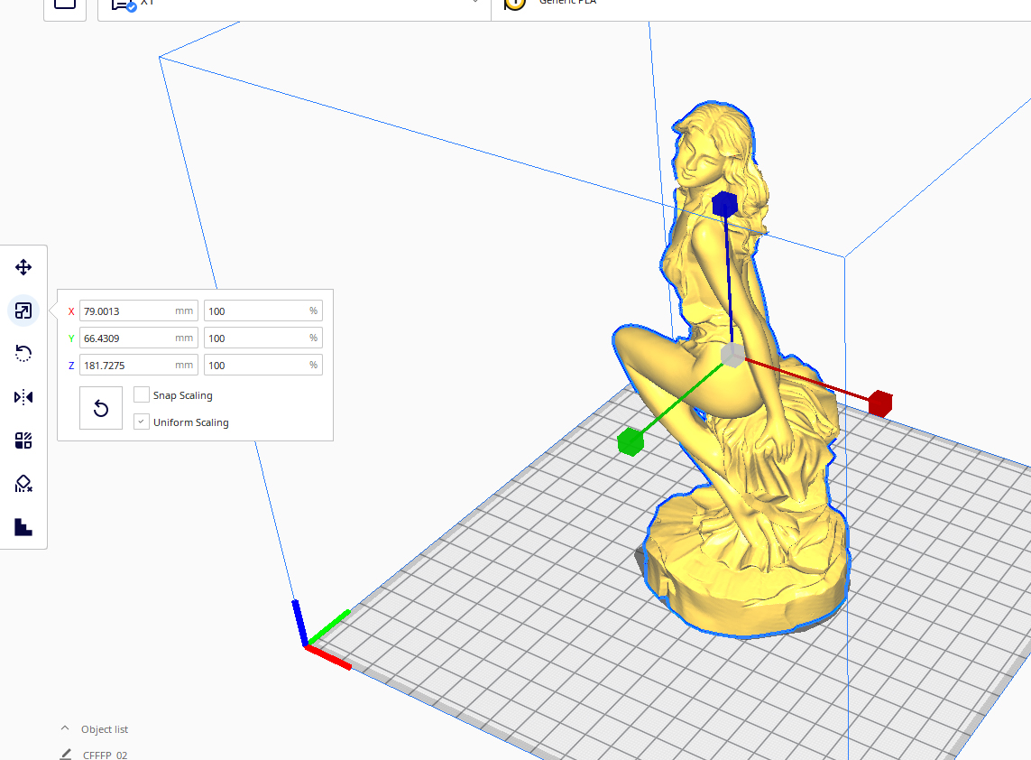 STL file asian girl on the rock (sculpture)・3D print object to download ...