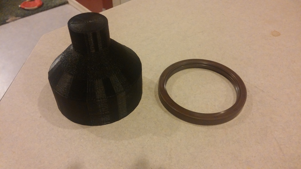 Free 3D file 2.5 L Subaru Rear main seal installer・3D printing model to