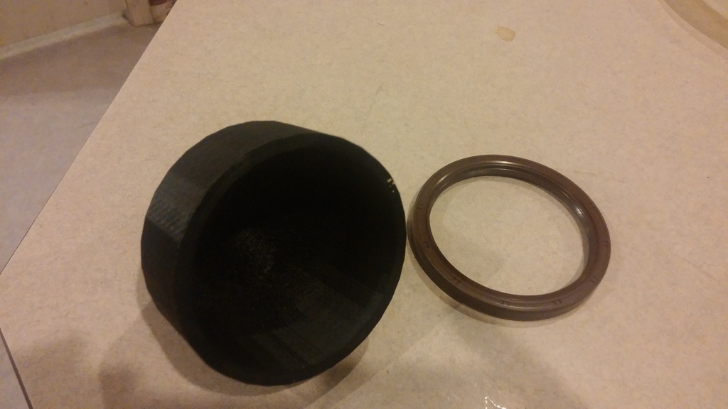 Free 3D file 2.5 L Subaru Rear main seal installer・3D printing model to