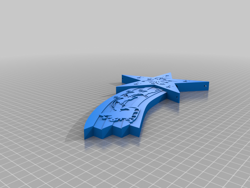 Free 3D file Christmas Star Decoration 🎄・3D printer design to download ...