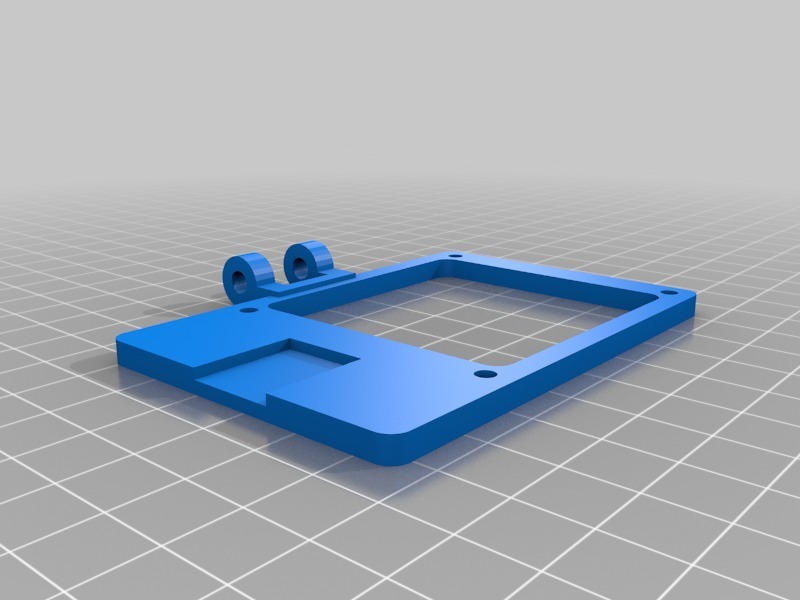 Free 3D file Kinect and Raspberry Pi2 with display mount・3D printable
