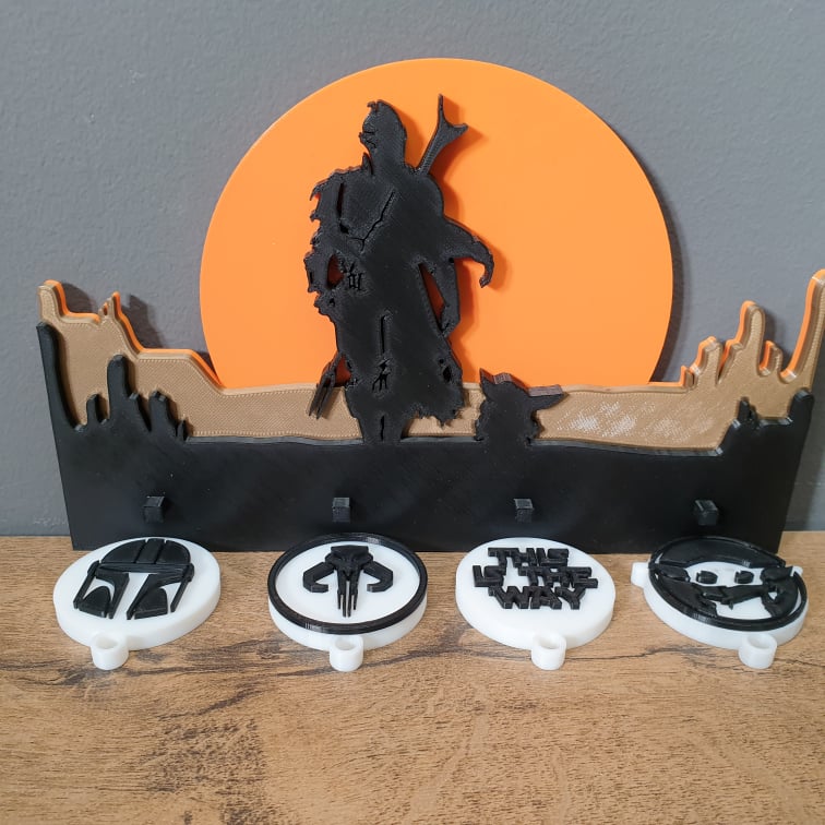 Porte-clés En Caoutchouc PVC 3D Baby Yoda The Child Mandalorien Jouet En Pvc Fait A La Main Ornement De Poupees Decoration Vert Grand