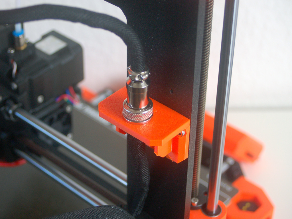 Archivo STL gratuito Prusa i3 MK3S/MMU2S Conectosoporte GX16 🧞‍♂️