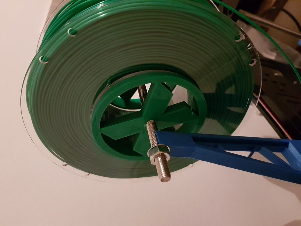 Free 3D file Filament Spool Wheel Holder for 84mm with 8mm Hole・3D ...