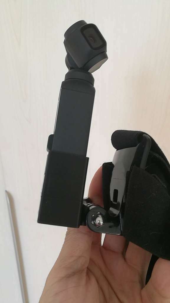 Free 3D file Osmo pocket Go Pro mount・3D printing design to download・Cults