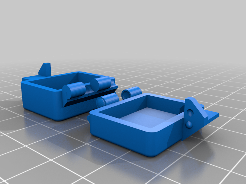 Free 3D file Keychain Pill Box・3D printable model to download・Cults