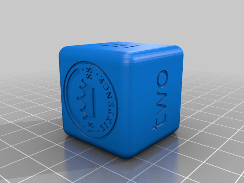 Free 3D file Configurable D6・3D print object to download・Cults