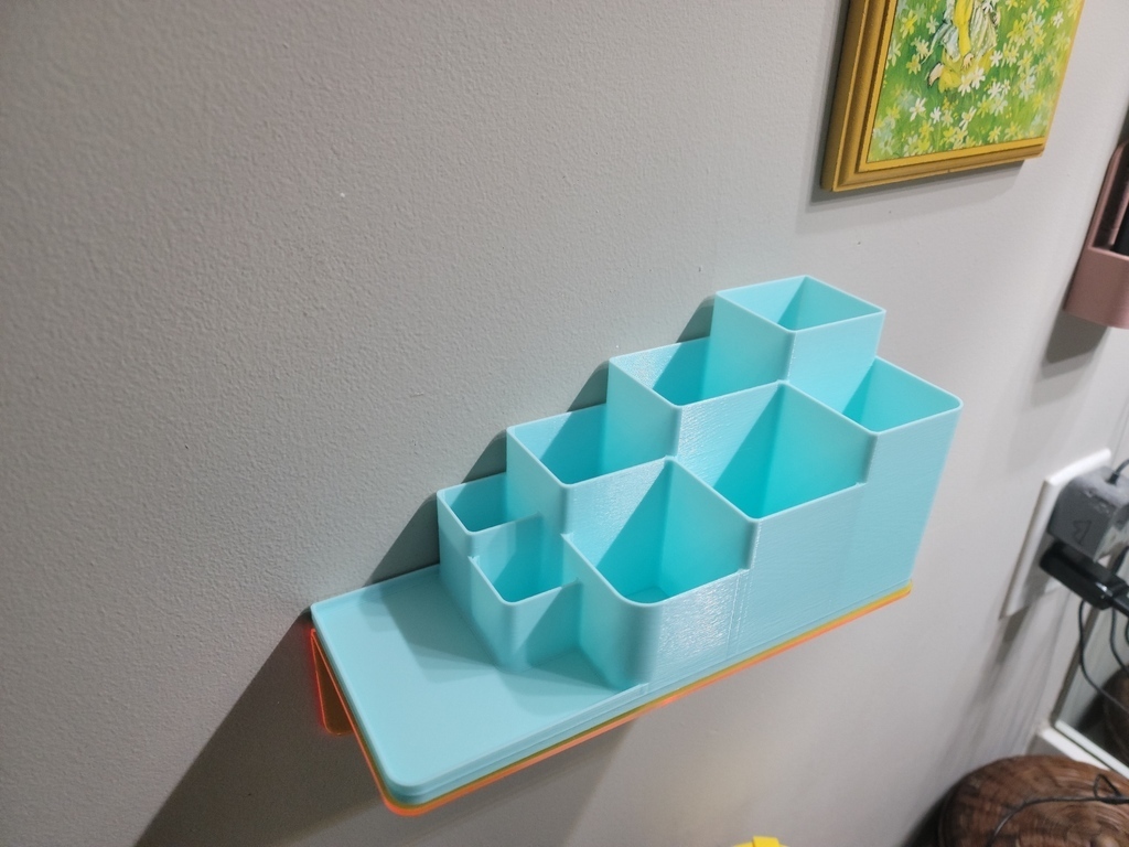 Free 3D file Bathroom Organizer・3D printable model to download・Cults