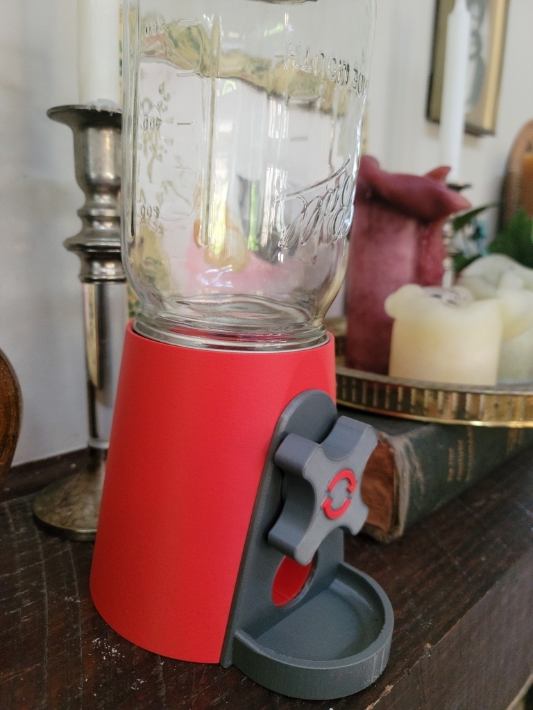 Free 3D file Wide Mouth Mason Jar Candy Machine đă»Design to download ...