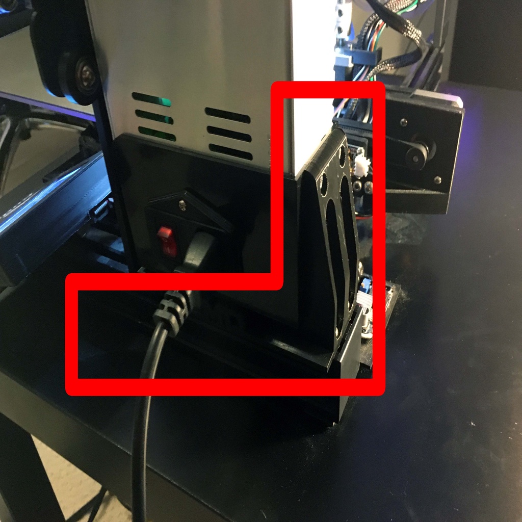 Archivo 3D gratuito Soporte fuerte de la PSU Ender 3・Objeto imprimible ...