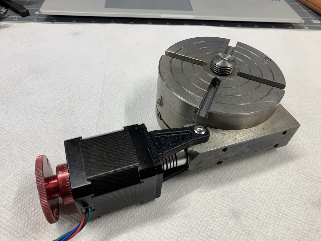 Free 3D file Sherline Rotary Table CNC 🔧・3D printer model to download・Cults