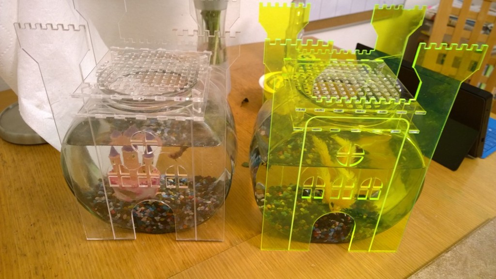 Fishbowl Fortress 3D model