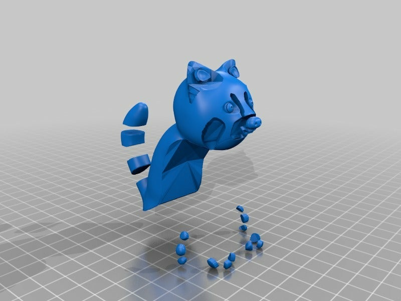 Free STL file Red Panda・3D printable design to download・Cults