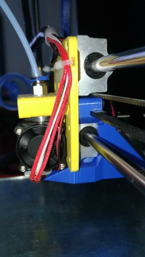 3DDatei A8 Lüfter Black Diamond Bowdenzug (E3D V6) Upgrade 💎