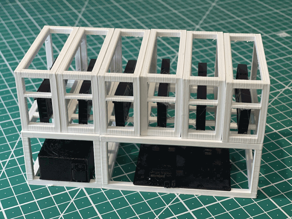 3D file Modular Mining Rig・3D printer design to download・Cults