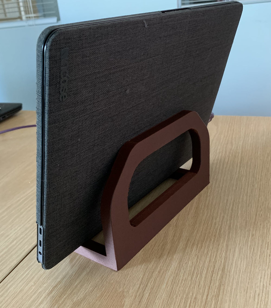 Vertical Laptop Holder 3D model