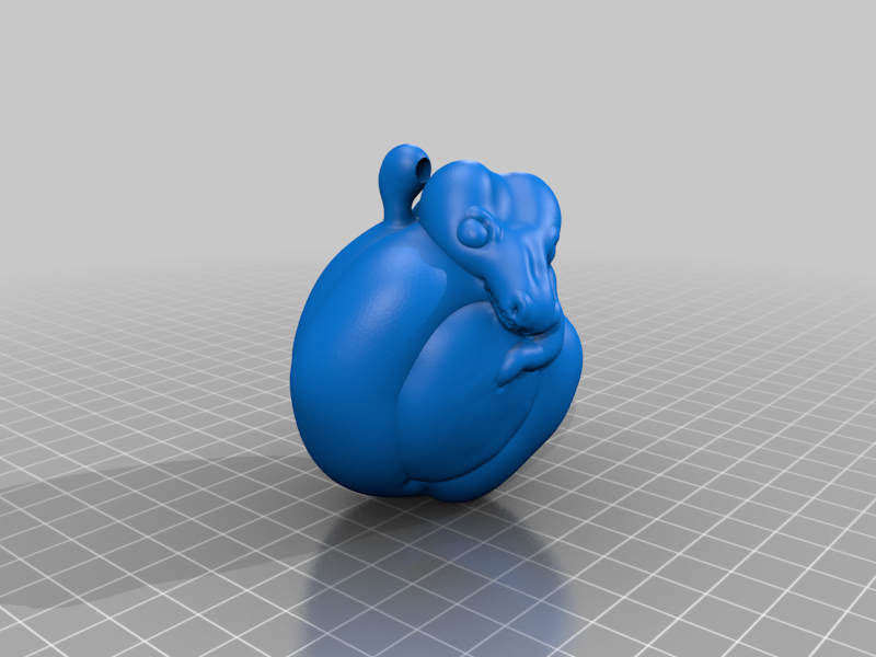 Free 3D file christmas ball python・3D printer model to download・Cults